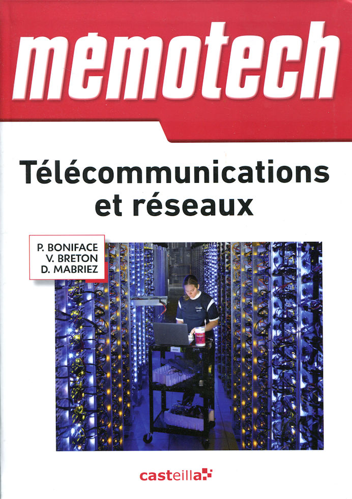 Mémotech  : Télécommunication et réseaux, par  Boniface, Breton, Mabriez