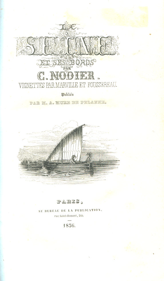 Seine et ses bords (La), par C. Nodier
