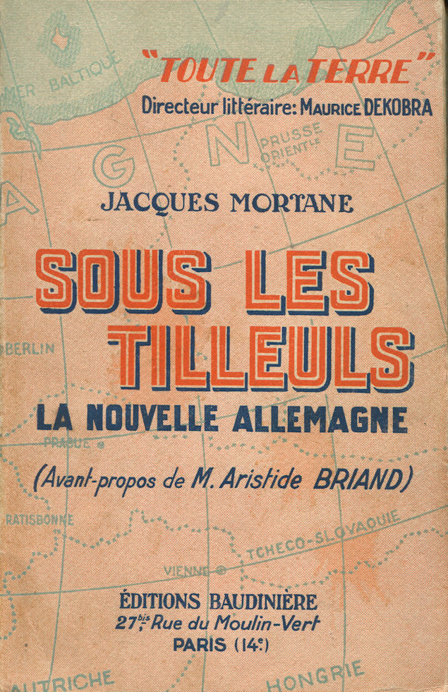 Sous les tilleuls, par Jacques Mortane