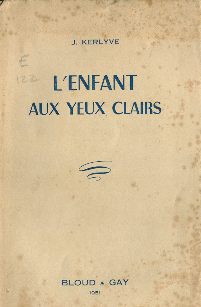 Enfant aux yeux clairs, par J. Kerlyve