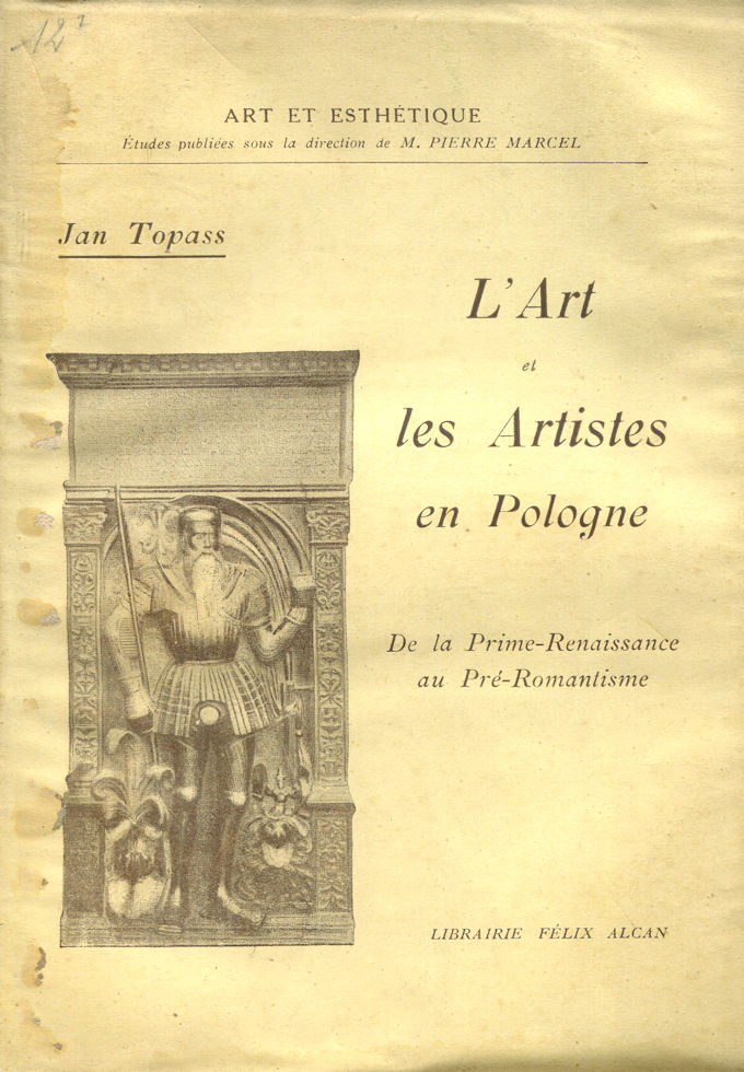 Art et les artistes en Pologne (L'), par Jan Topas