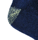 Chaussettes pointes et talons renforcées fil Kevlar® - Bleu – Image 2