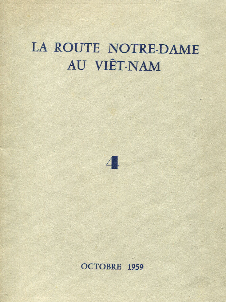 Route Notre-Dame au Viêt-Nam
