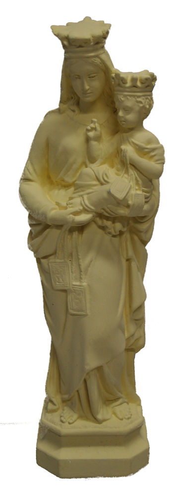 images Notre-Dame du Mont Carmel - Plâtre crème – Image 1