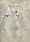 Nul n'est une île, par Thomas Merton - 1956