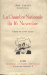 Chambre Nationale du 16 Novembre, par Léon Daudet