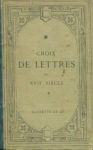 Choix de Lettres du XVIIe siècle, par G. Lanson - 1890