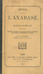 Récits de l'Anabase de Xénophon - Texte grec - 1890