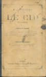 Cid (Le) - Tragédie - par P. Corneille - sans date