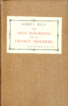 Bases historiques de la finance moderne (Les), par R. Bigo