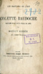 Colette Baudoche, par Maurice Barrès