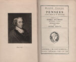 Pensées, par Blaise Pascal d'après l'éd. de Brunschwigg