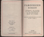 Paroissien Romain, Père Feder - 1957
