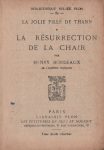 Résurrection de la chair (La), par Henry Bordeaux