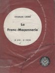 Franc-Maçonnerie (La), par Charles Ledré - Je sais, je crois