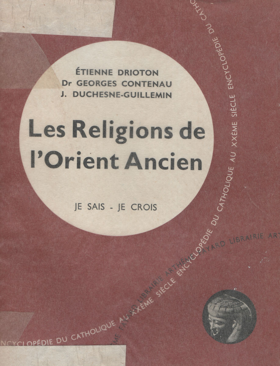 7263_religions Religions de l'Orient Ancien (Les), par Drioton, Contenau – Image 1