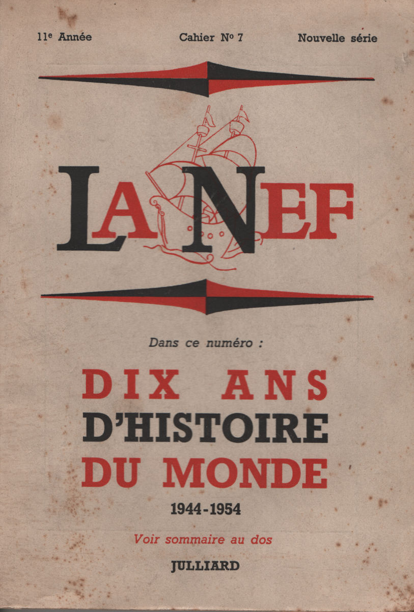 7299_nef Nef (La) : dix ans d'histoire du monde - 1944-1954 – Image 1