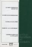 A. F. S. - Le Motu Proprio de Benoit XVI - n°193