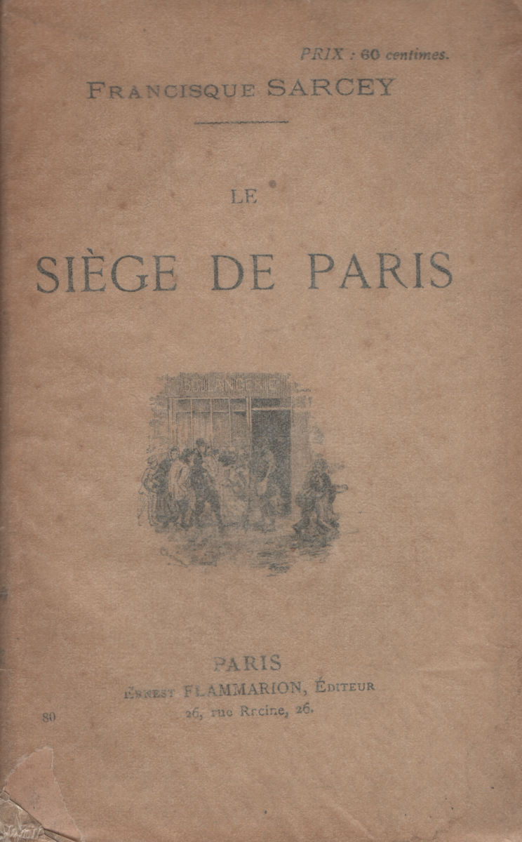 7376_siege Siège de Paris (Le), par Francisque Sarcey – Image 1