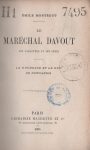 Maréchal Davout (Le), par Emile Montégut