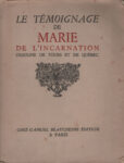 Témoignage de Marie de l'Incarnation (Le), par Jamet