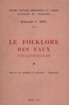 Folklore des eaux dans le Pas-de-Calais (Le)