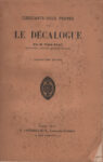 52 prônes sur le Décalogue, par l'Abbé Plat