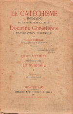 Catéchisme romain ou l'enseignement de la Doctrine Chrétienne
