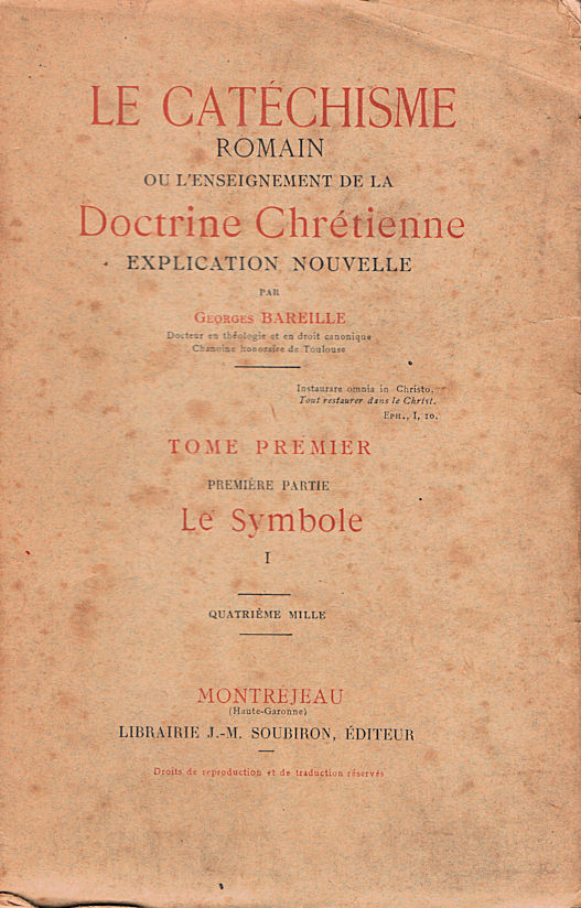 7545_1 Catéchisme romain ou l'enseignement de la Doctrine Chrétienne – Image 1