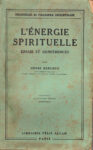 Energie spirituelle  Essais et conférences (L'), par Henri Bergson