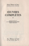 Œuvres complètes, par Sainte Thérèse de Jésus docteur de l'Eglise