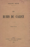 Rubis du calice (Les), par Adolphe Retté - 1924