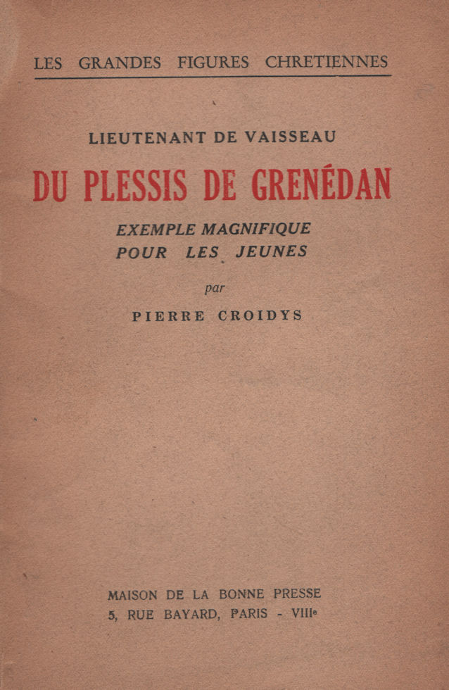 7588_grenedan Lieutenant de vaisseau du Plessis de Grenédan, par Pierre Croidys – Image 1