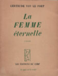 Femme éternelle (La), par Gertrude von Le Fort - Ed. du Cerf 1948