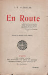 En Route, par Joris Karl Huysmans - Editions Plon - 1942