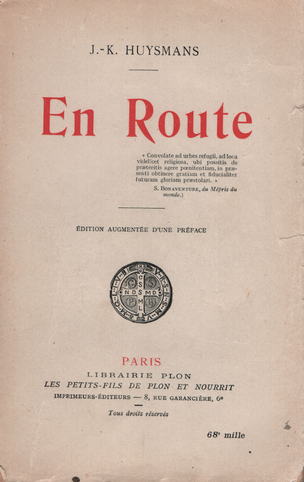 7615_en_route En Route, par Joris Karl Huysmans - Editions Plon - 1942 – Image 1