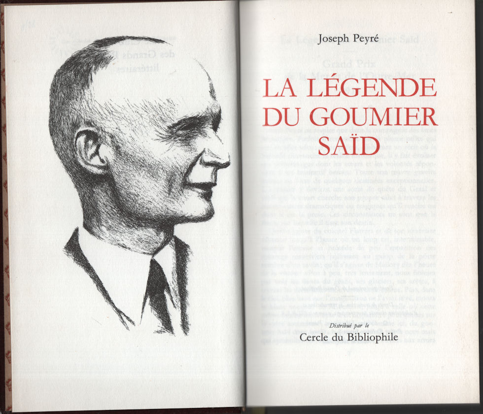 7617_said Légende du goumier Saïd (Le), par Joseph Peyré - 1969 – Image 1