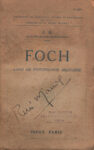 Foch Essai de psychologie militaire, par J.R. - Payot - 1921