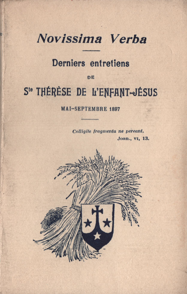 7642_therese Derniers entretiens de Sainte Thérèse de l'Enfant-Jésus - 1897 – Image 1
