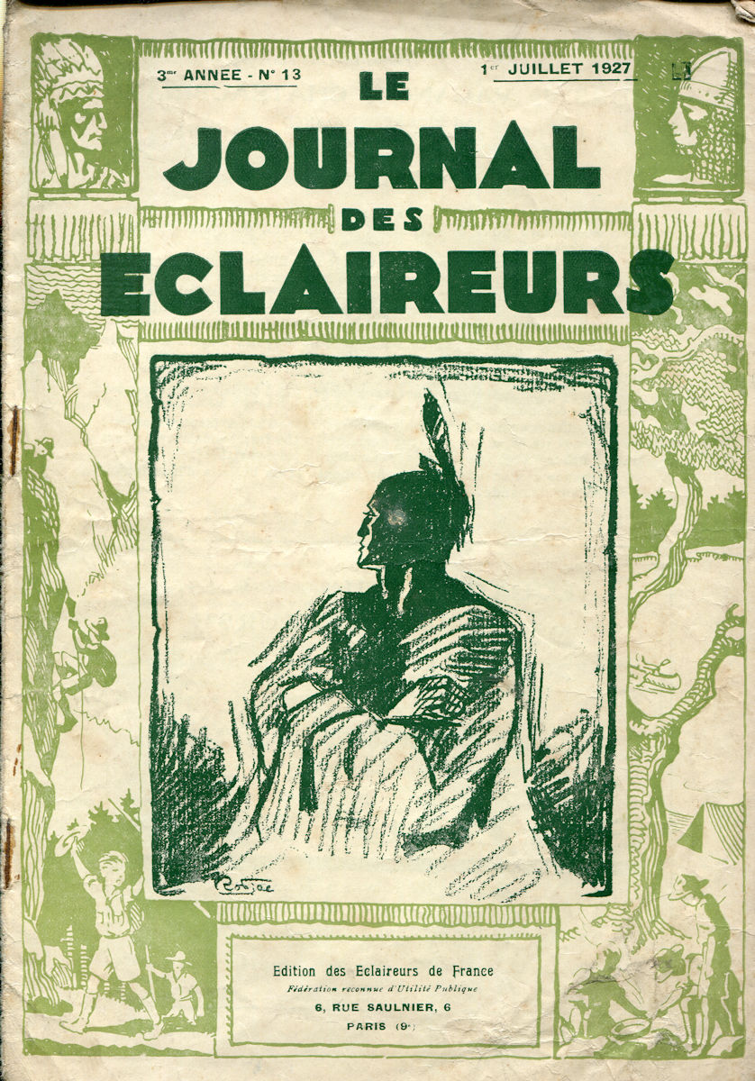 ac_6495_eclaireur Le Journal des éclaireurs : 1er Juillet 1927 – Image 1