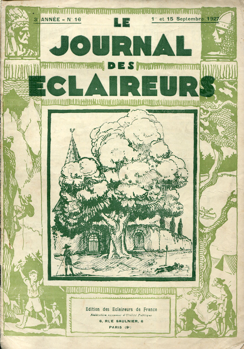 ac_6498 Le Journal des éclaireurs : 1er et 15 septembre 1927 – Image 1