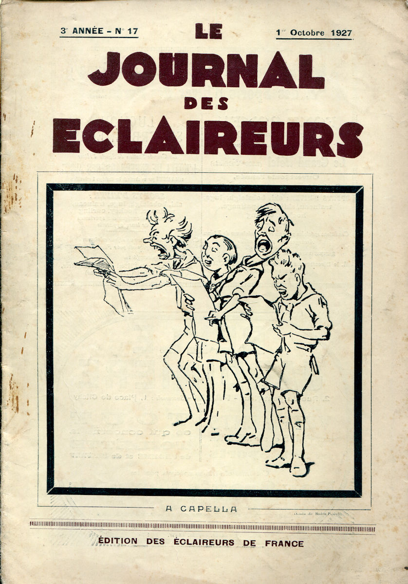 ac_6499 Journal des éclaireurs : 1er octobre 1927 – Image 1