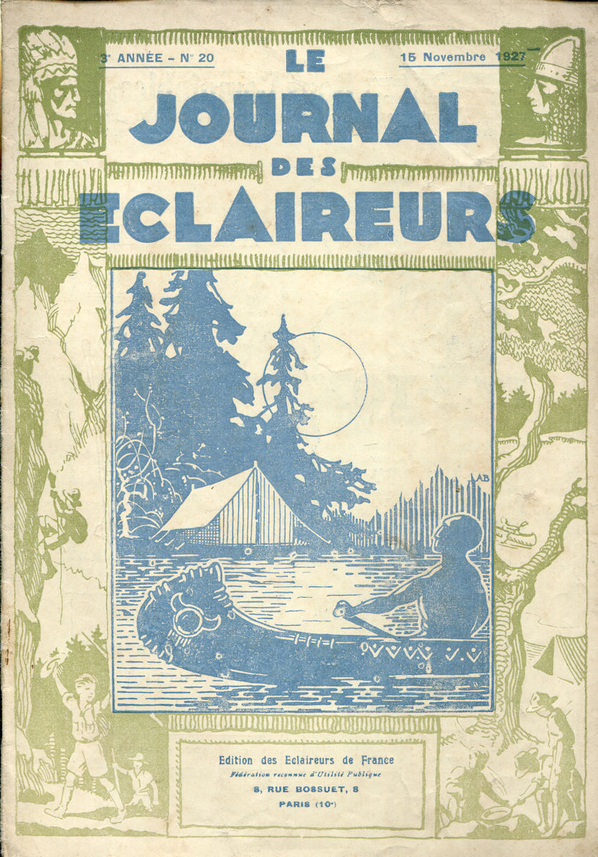ac_6502_eclaireur Le Journal des éclaireurs : 15 Novembre 1927 – Image 1