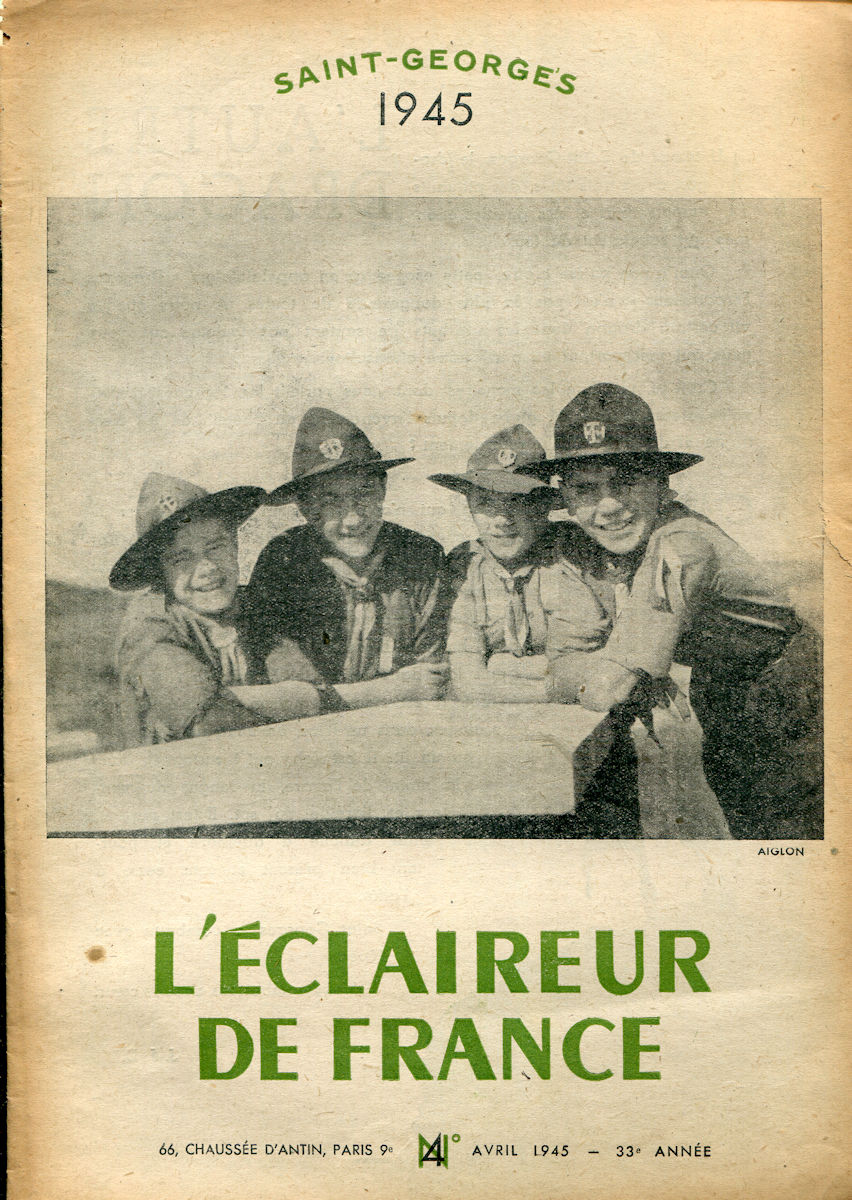 ac_6508 L'éclaireur de France - Avril 1945 - N°4 – Image 1