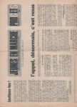 JEM - Jeunes en marche - n° 56 - 20 novembre 1972
