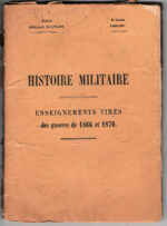 Histoire militaire - Ecole Spéciale Militaire - 1906 -1907
