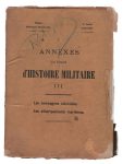 Annexes du cours d'Histoire Militaire III - 1906-1907