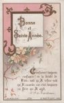 Image ancienne : Bonne et sainte année 1896