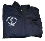 Blouson en toile bleu marine marqué marine nationale