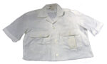 Chemise blanche à manches courtes - Taille 35